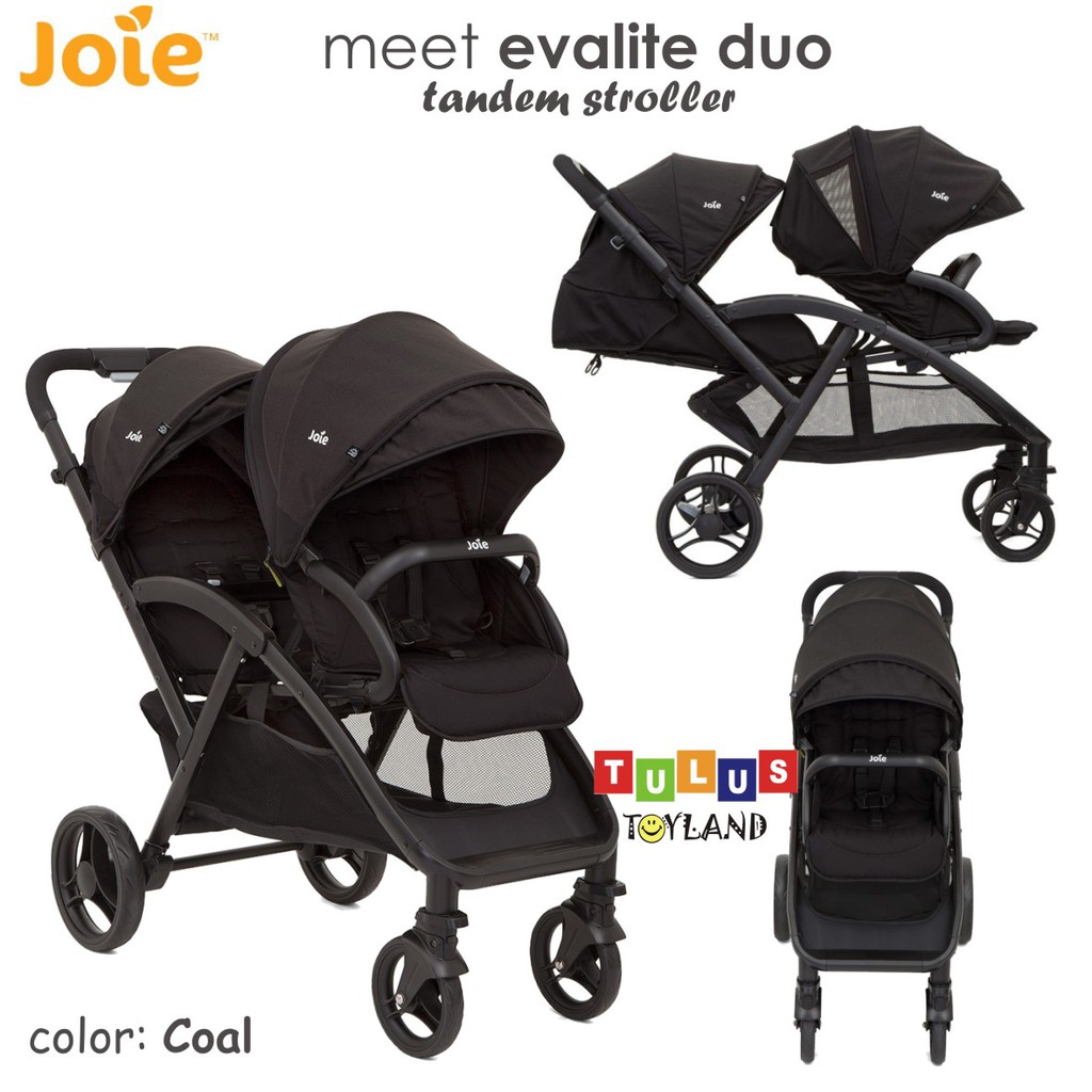 Joie Evalite Duo Stroller The Lightest Double Stroller Joie Evalite Duo Tandem Stroller My Lovely Baby Trusted Baby Shop  Online Store Malaysia