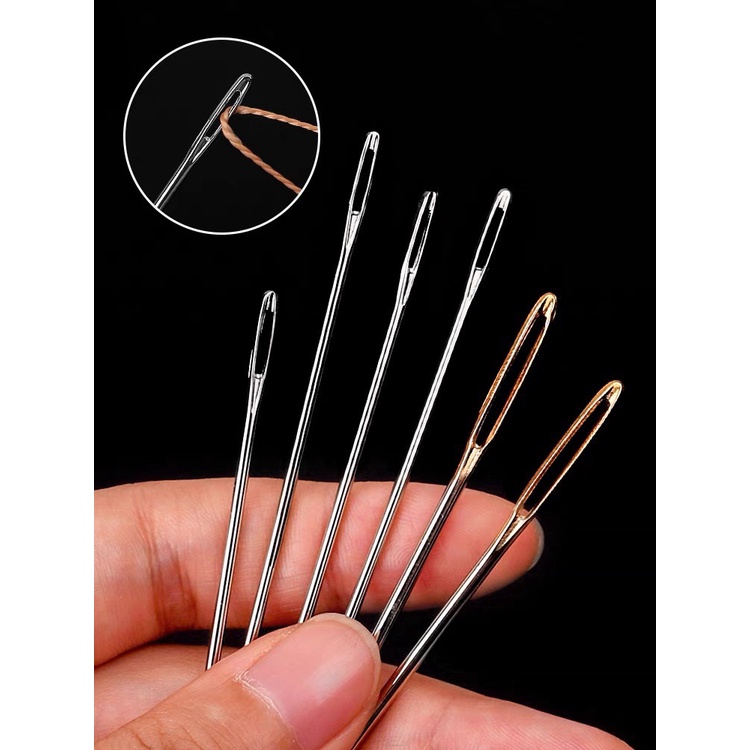 Vỉ kim khâu len chỉ nhiều size tiện dụng