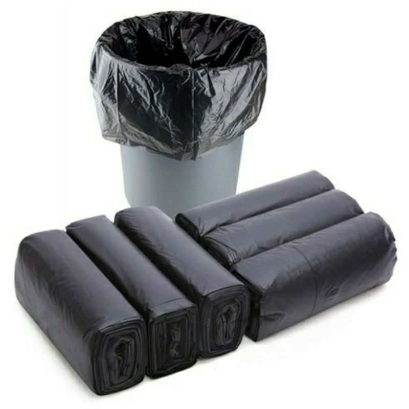 1kg túi bóng đen đựng rác, gói hàng