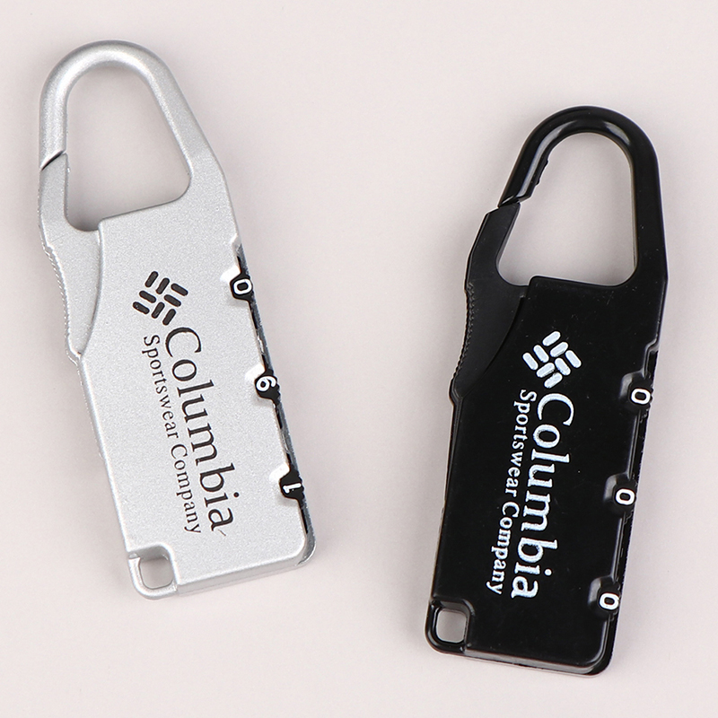 ZTHOME Alloy Combination Code Number Lock Padlock Luggage Lock for Zipper Bag