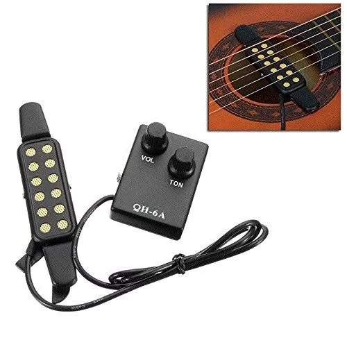 Pickup Đàn Acoustic Guitar QH-6A Cao Cấp