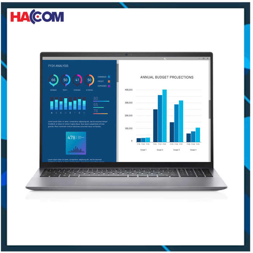 Laptop dell vostro 16 5630 (v5630-i5u165w11gru) (i5 1335u 16gb ram/512gb ssd/16.0 inch fhd+/ win11/office hs21/xám/vỏ nhôm)