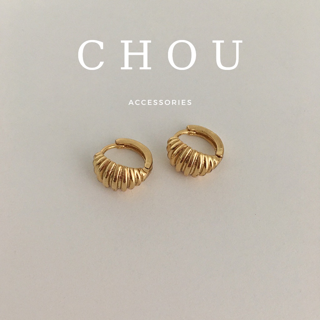 Bông Tai Croissant Mini  | CHOU ACCESSORIES |