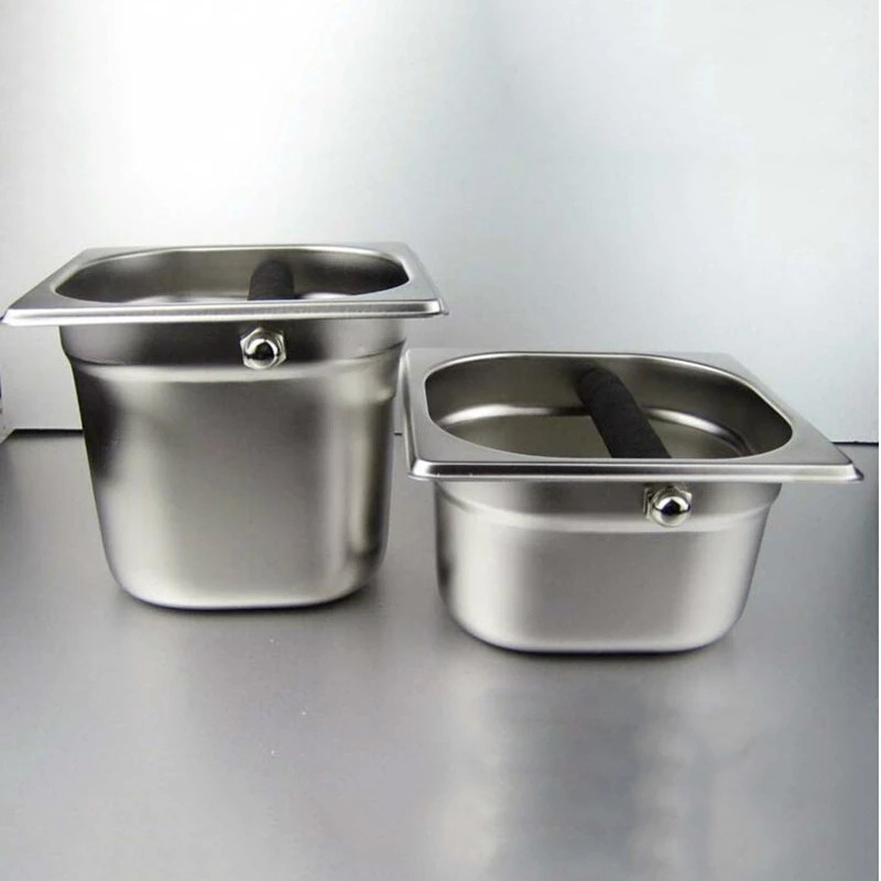 Hộp đựng bã cà phê inox 304  Dụng cụ Barista