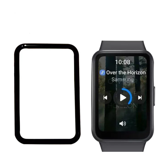 3D PMMA Screen Protector Full Coverage and HD Clear Soft Film Suitable For Samsung Galaxy Fit3 smartwatch