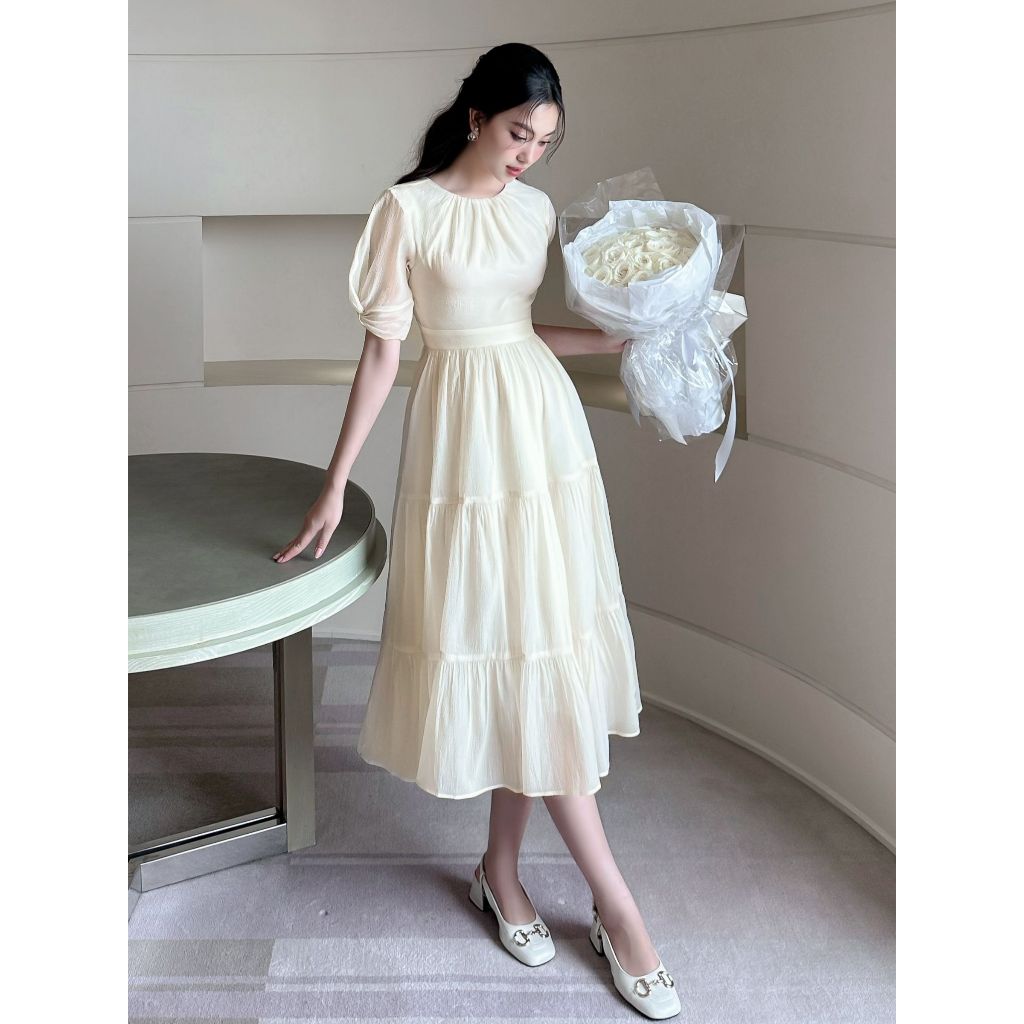 JOVEN Đầm Alice Cao Cấp Nhẹ Nhàng Nữ Tính