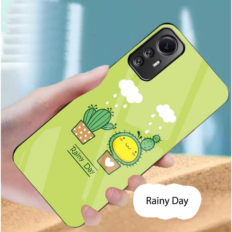 Ốp Lưng XIAOMI REDMI NOTE 12S mặt kính gương bóng