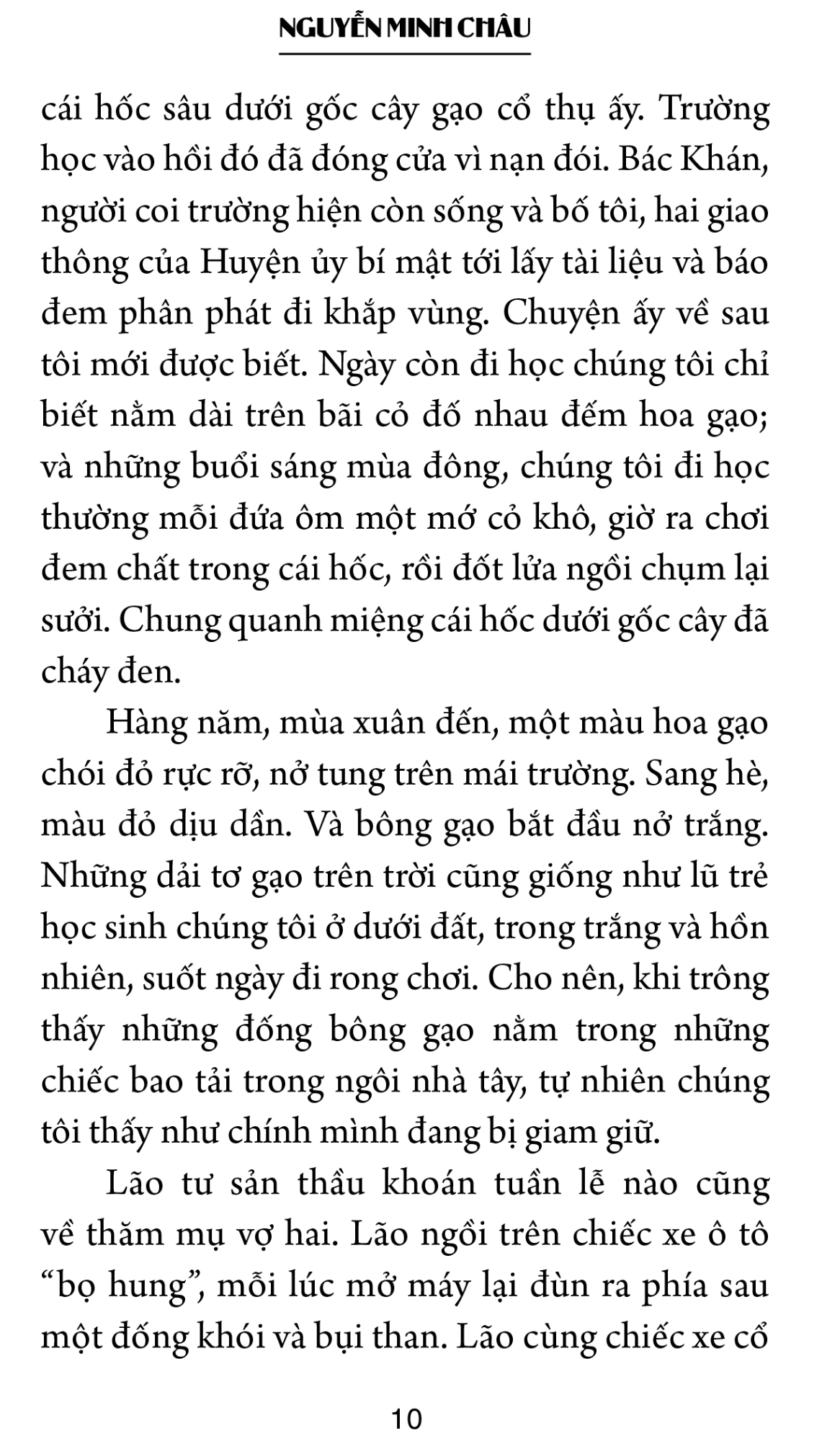 Từ giã tuổi thơ