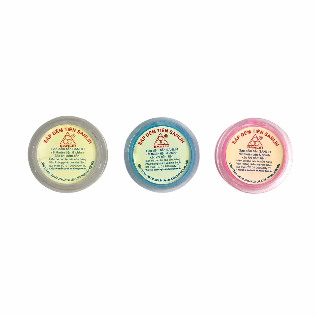 Sanlih Money Counting Wax - 5 Boxes - Random Color Delivery