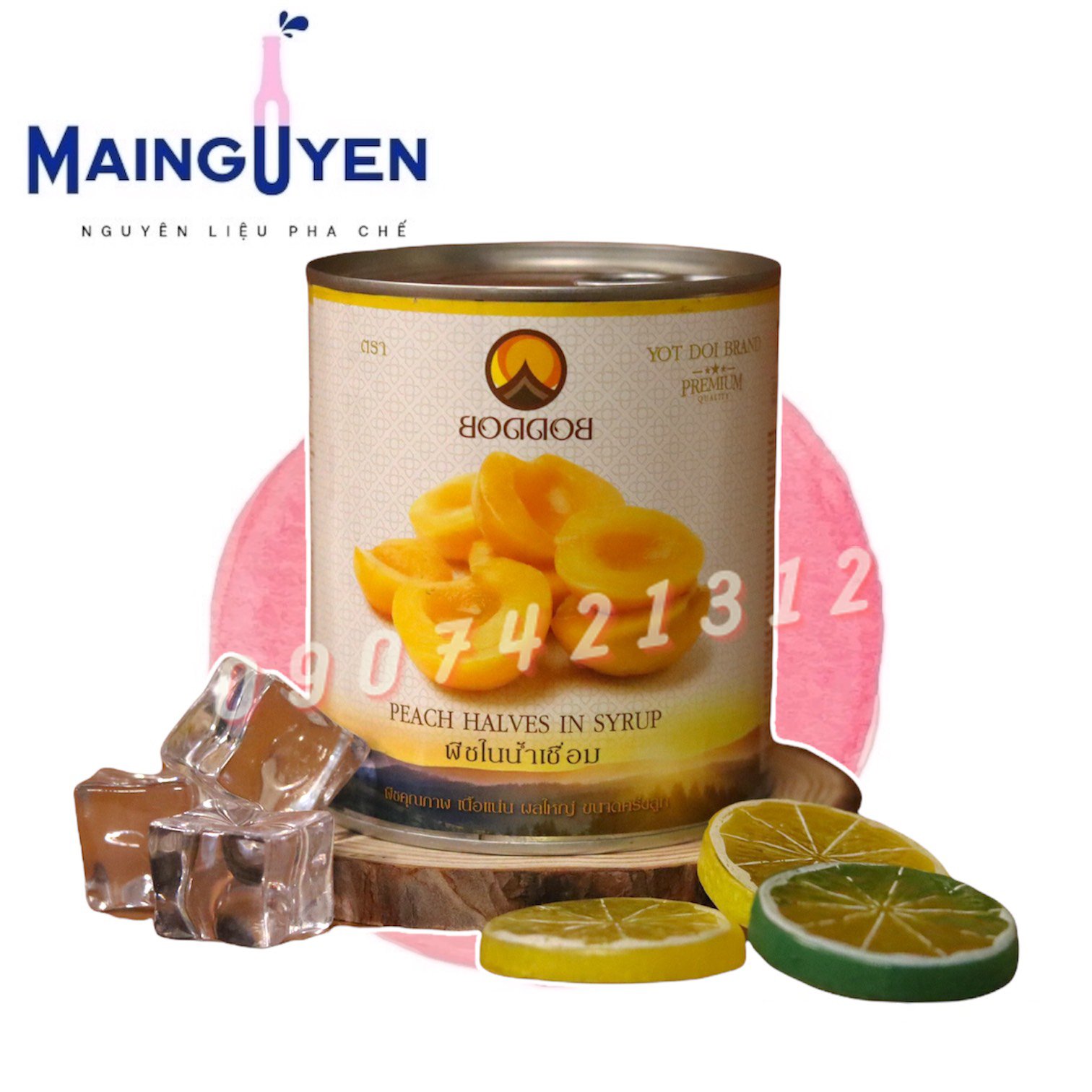Đào thái Boddob 820gram Hàng Chính Hãng CTy (La MEGA) Nhập Khẩu