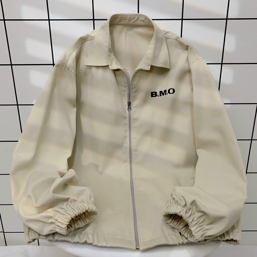Áo khoác kaki nữ nam form siêu rộng 80kg áo khoác lót dù unisex ulzzang street style chống nắng AKD02 LECHAU basic rẻ,đẹp