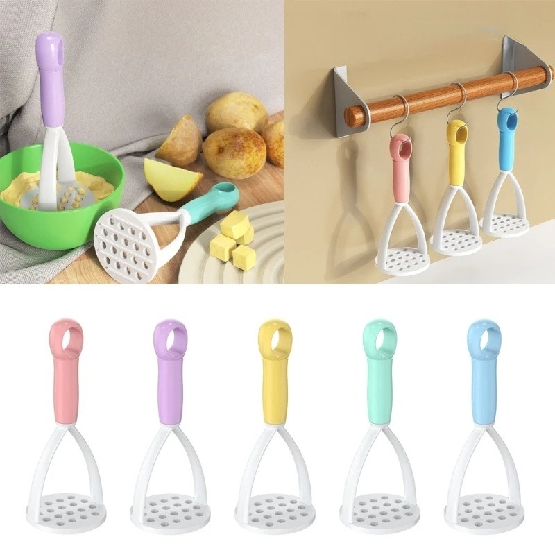 Household Potato Press Masher Fruit Vegetable Press Juicer Crusher Squeezer Hand Pressing Kitchen Cooking Tools