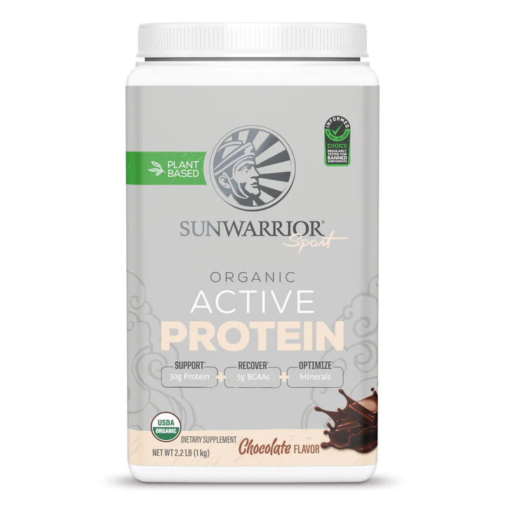 Đạm thực vật thể thao ''Sunwarrior'' : Organic Active Protein 20 lần dùng