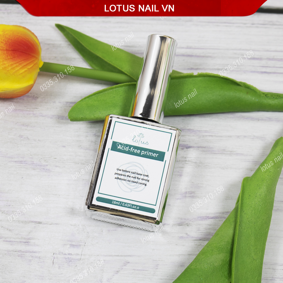 Kiềm dầu ( Primer ), khử dầu lotus chai 18ml