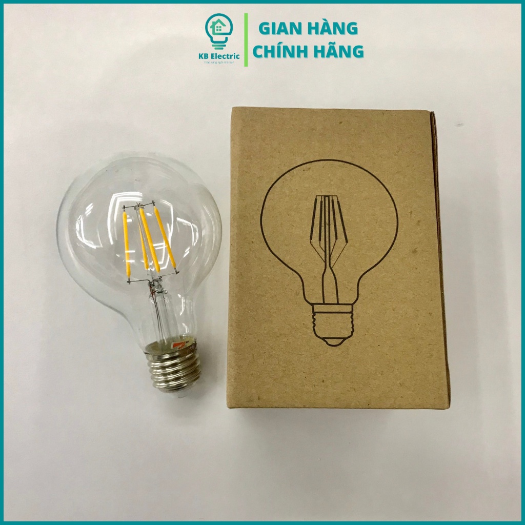 Bóng đèn Led Edison giả sợi đốt 4W, 6W KB Electric