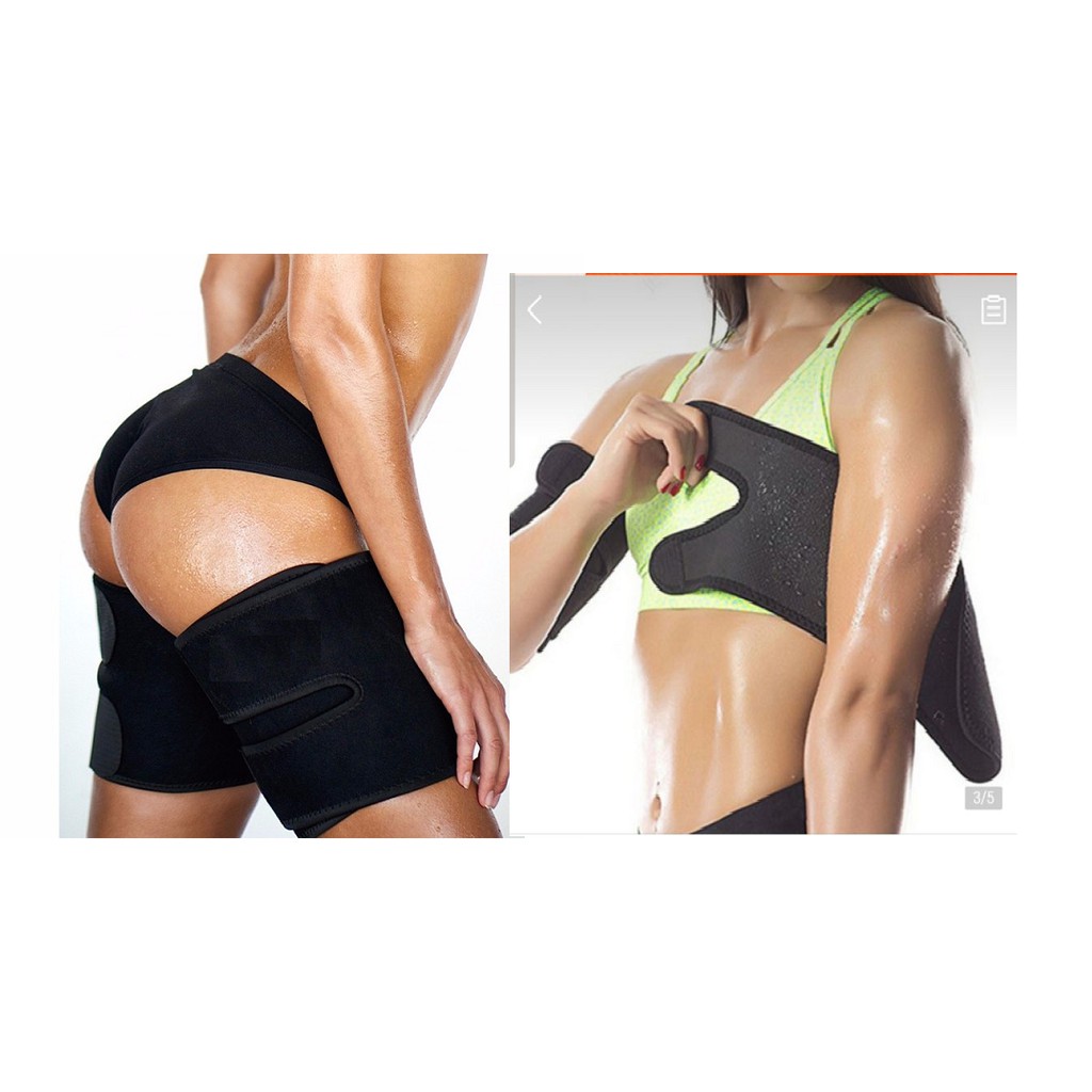 Combo 2 chiếc gen bắp đùi + 2 chiếc gen bắp tay giảm mỡ