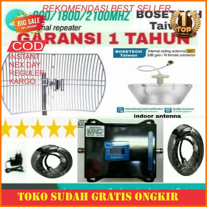 BOOSTERS SIGNAL HP TRIBAND REPEATER GSM SINYAL BOSETECH BT9234HQ ORI