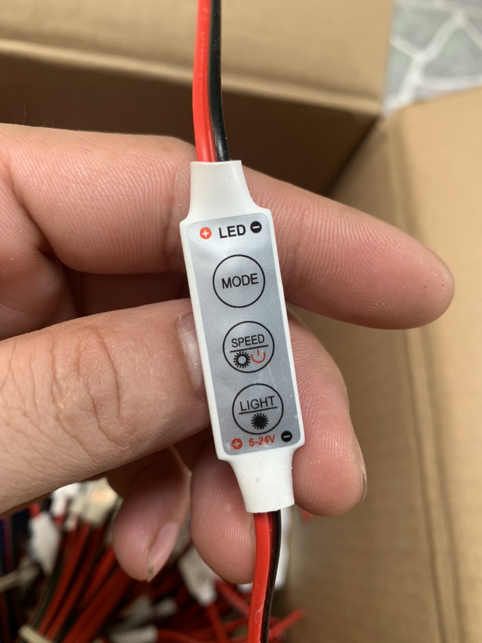Mạch điều khiển đèn led 5-12v