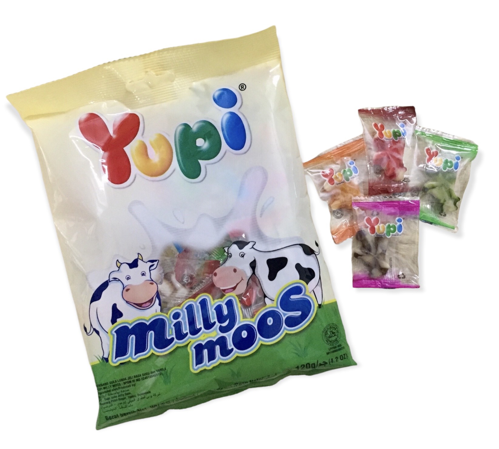 Combo 4 Gói Kẹo Dẻo Yupi Hamburger