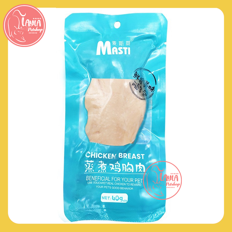 Ức gà ăn liền Pet Snack cho chó mèo