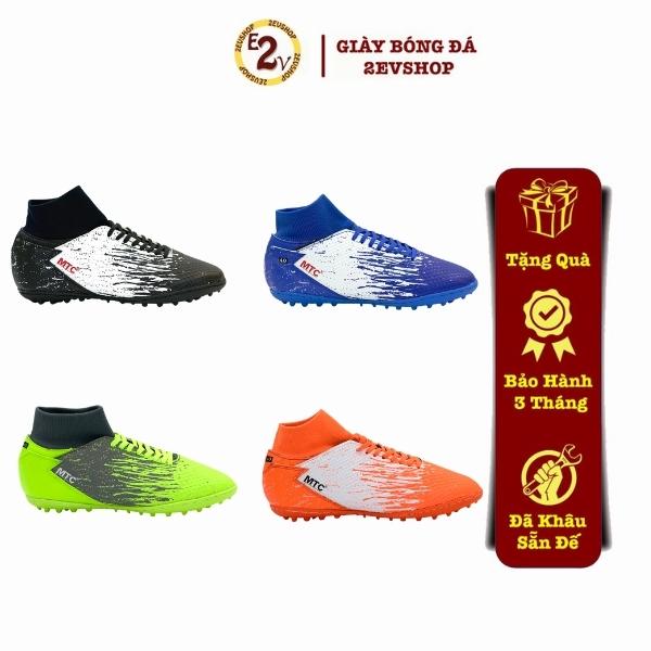 Giày đá bóng nam MTC Faster Colorful cao cổ, giày đá banh thể thao cỏ nhân tạo cao cấp - 2EVSHOP thumbnail