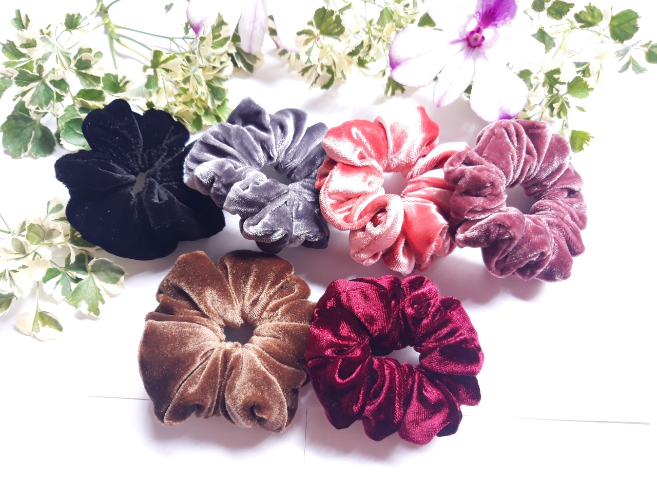 Cột Tóc Nhung Cao Cấp