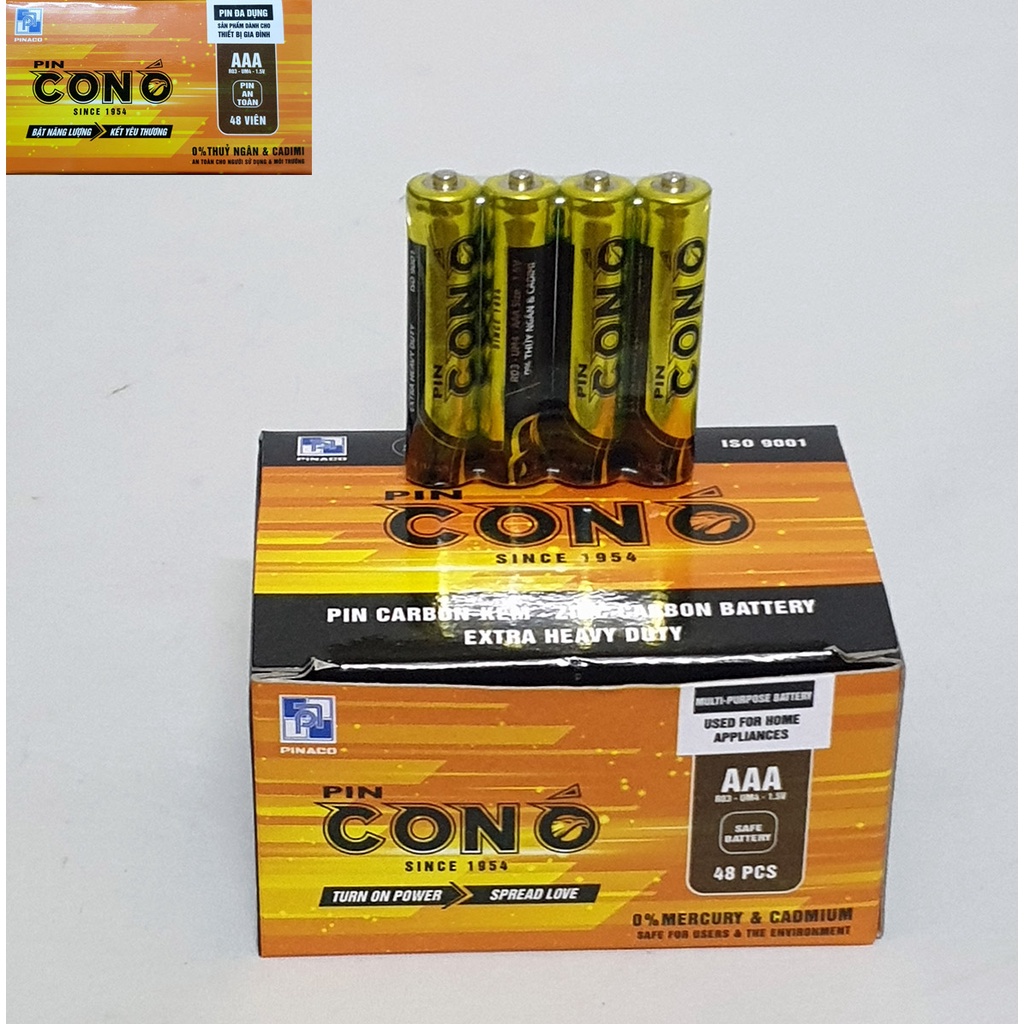 Pin AAA Con Ó - Pin tiểu dùng cho remote, đồ chơi