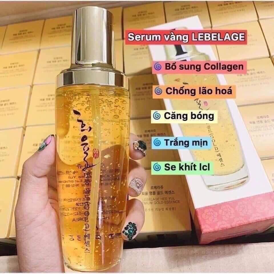 Serum lebe tinh chất vàng .