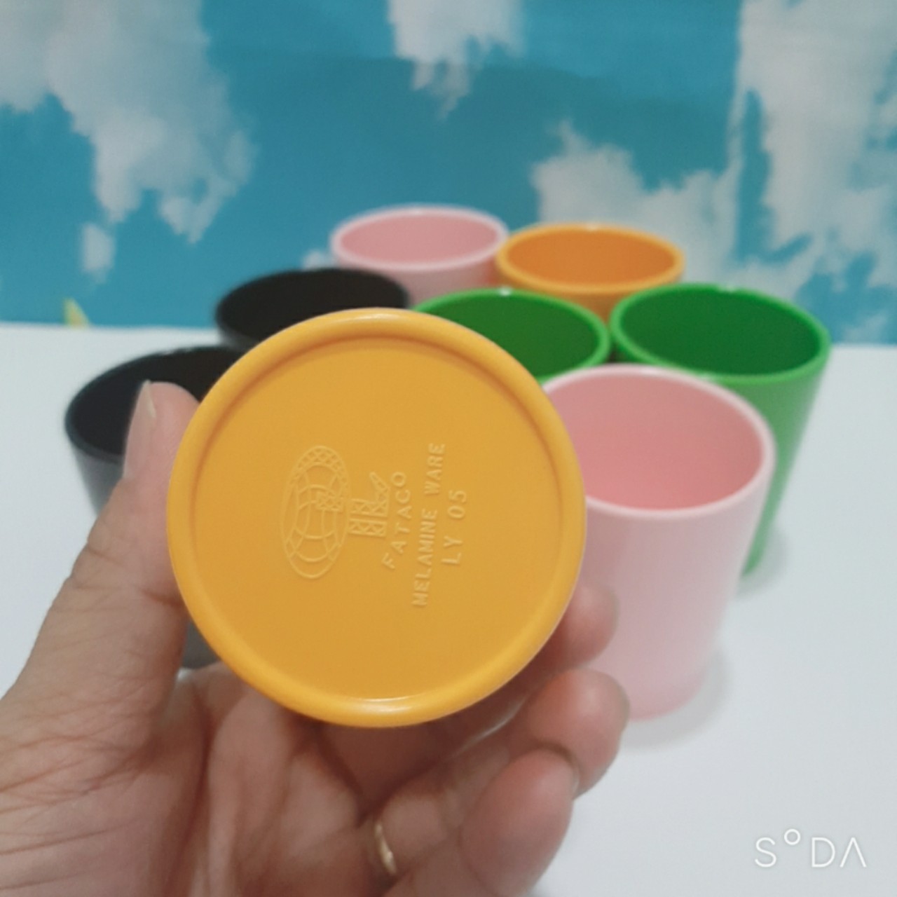 Ly 05 nhựa Melamine đủ màu