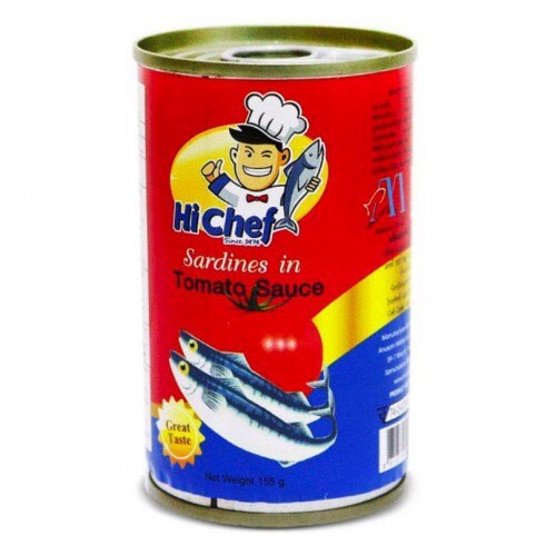 HCM - Cá Mòi Sốt Cà Thương Hiệu Hi Chef Thái Lan