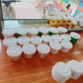 Set 100 bát giấy 12oz - 360ml dùng một lần