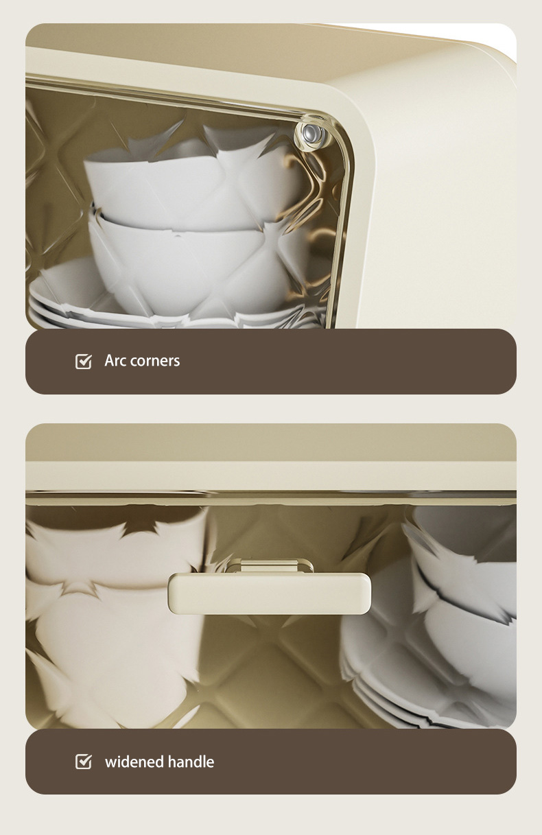 XINLANYASHE Wall mounted, multifunctional storage box. wall mounted storage cabinet Desktop storage box, storage box, storage shelf, multi-layer cup holder Multi-purpose storage box The box can be opened on many sides, a storage box, a storage box.