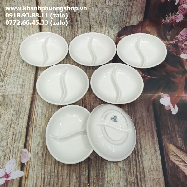 chén nước chấm sứ Minh Long - chén nước chấm sứ minh long
