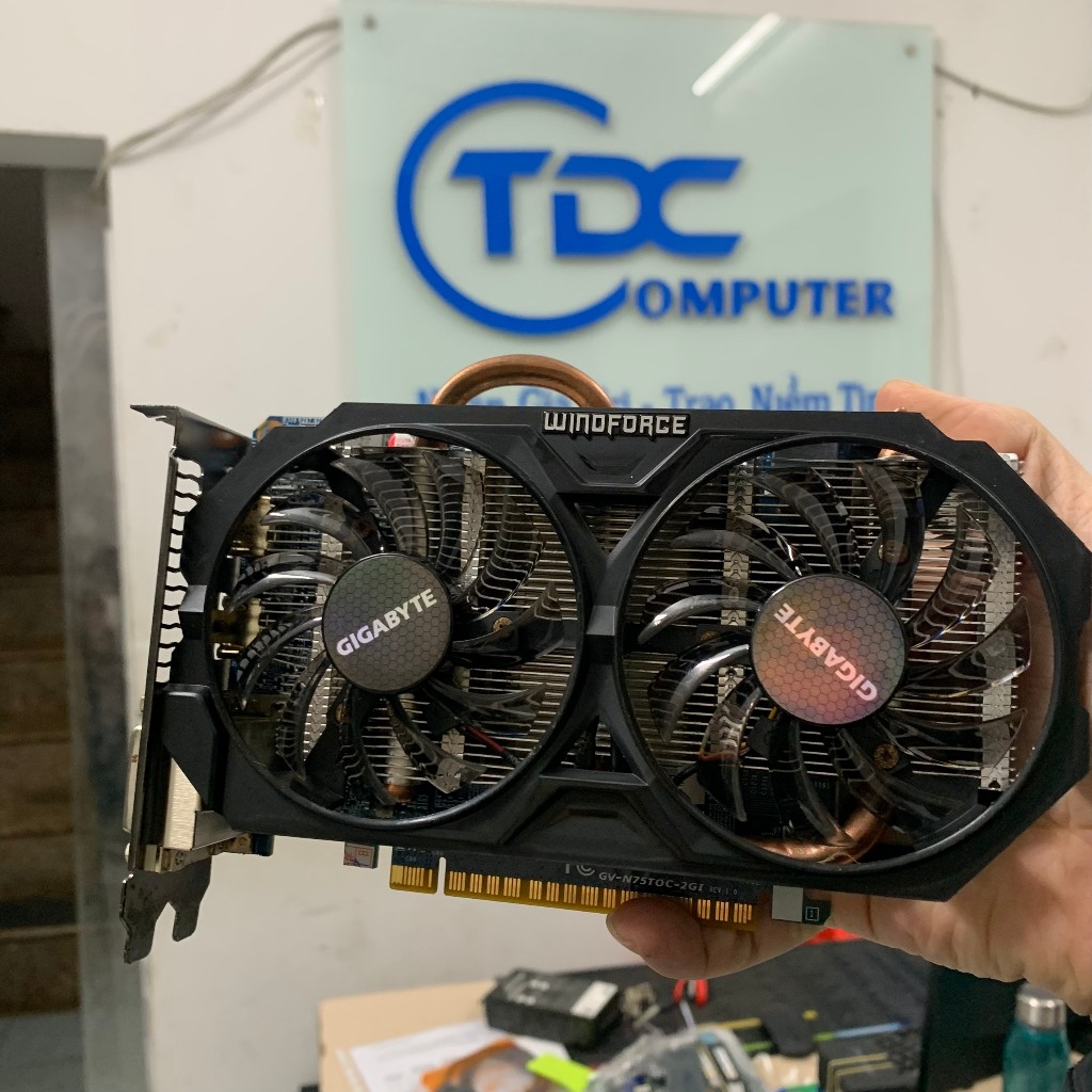 Card màn hình gtx 750ti 2gb ddr5 nguyên zin
