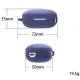 For Haylou GT7 Neo case Bluetooth headset Case Soft Liquid Silicone Wireless Suitable Cover for Haylou GT7 Neo Back cover cases. 