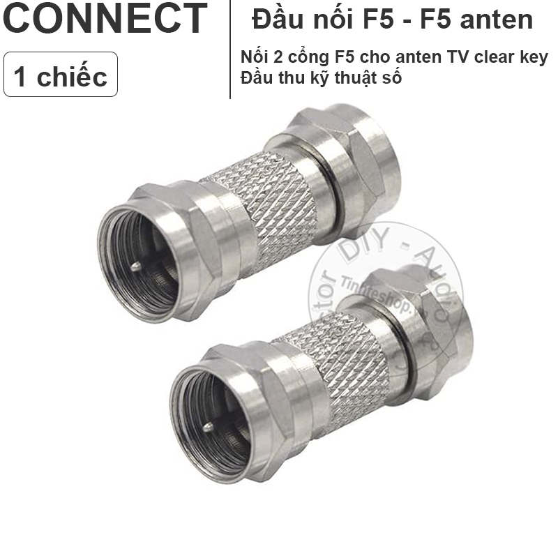 1PCS - RF F5 male to F5 male connector