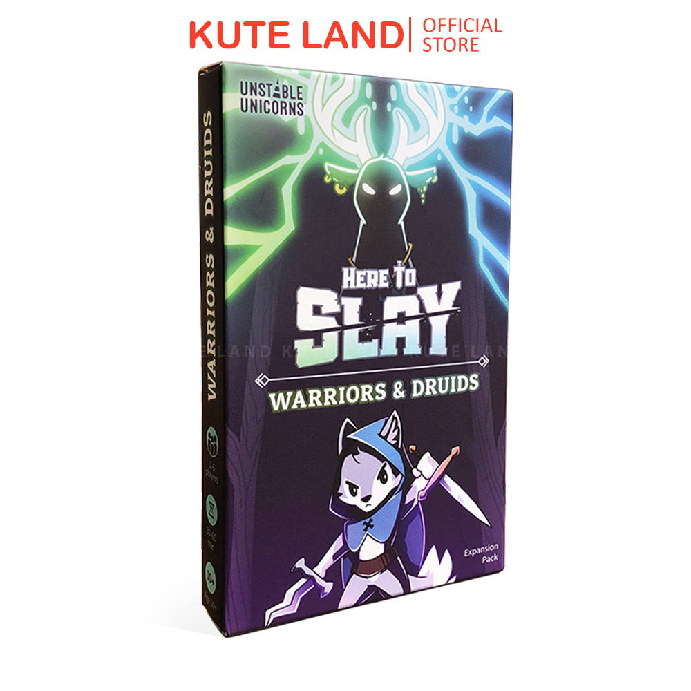 Board game here to slay và bản mở rộng chất lượng cao