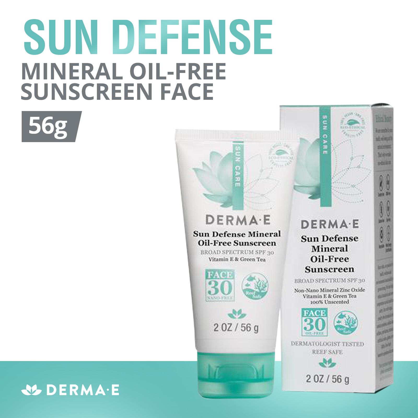 derma e oil free sunscreen