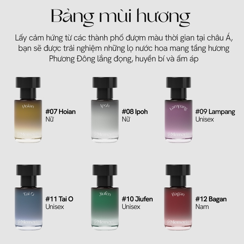 Nước Hoa Hàn Quốc De Memoria 30ml
