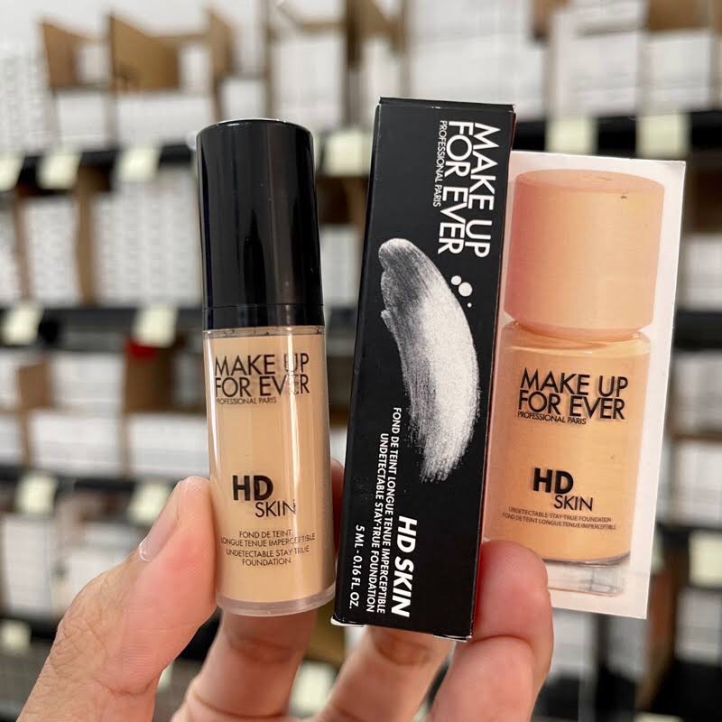 Kem nền make up for ever hd skin undetectable longwear foundation 5ml