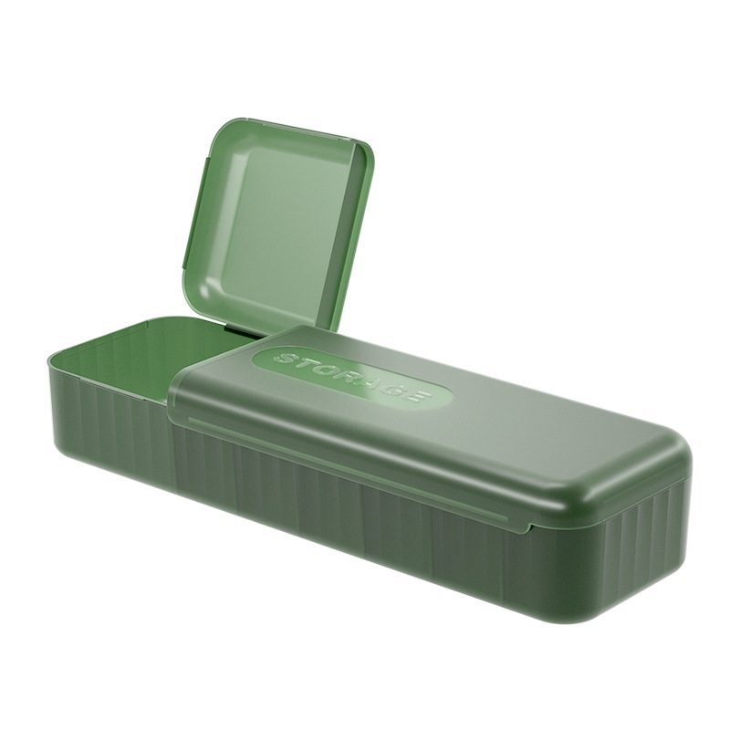 dt825 Desktop data cable storage box cord phone charger charging line sorting Partitioned with