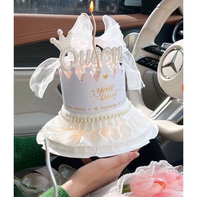 Nến xoắn cắm bánh kem