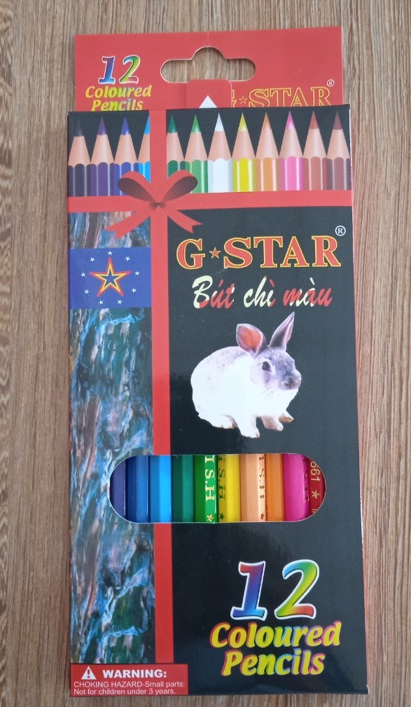Bút chì 12 màu G * STAR