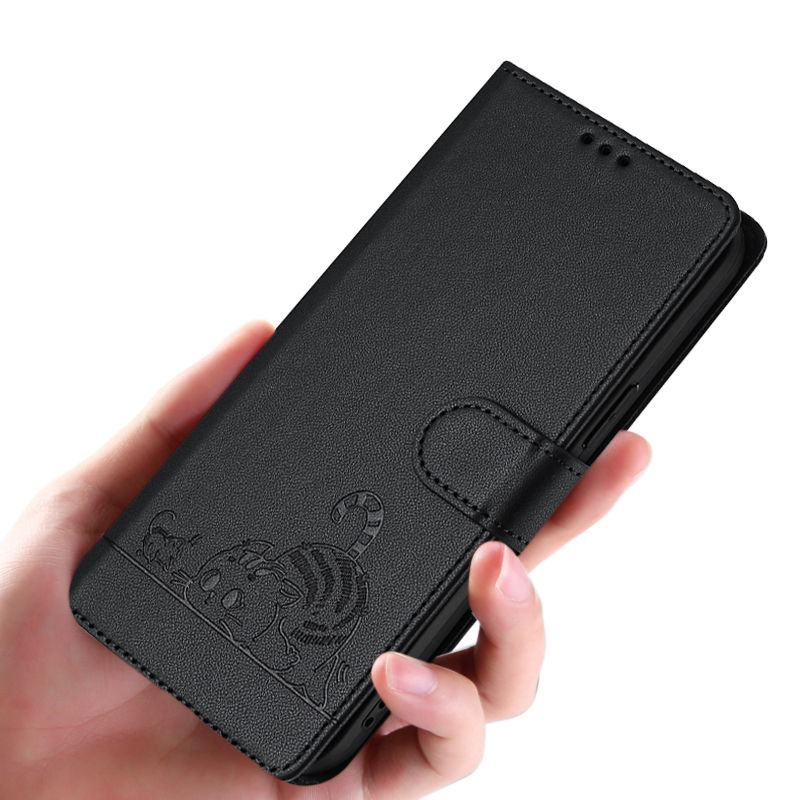 For%20Vivo%20T4%20Lite%205G%20Flip%20Cover%20Cute%20Cat%20-%20Themed%20Embossed%20Patterns%20Foldable%20Stand%20RFID%20Shielding%20Protection%20For%20Vivo%20T4%20Lite%205G%20Back%20cover%20Phone%20Cases%20-%20Image%204