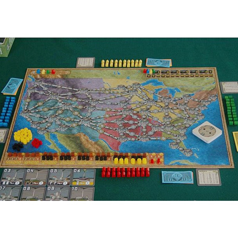 Bộ trò chơi Board game Power Grid vui nhộn a