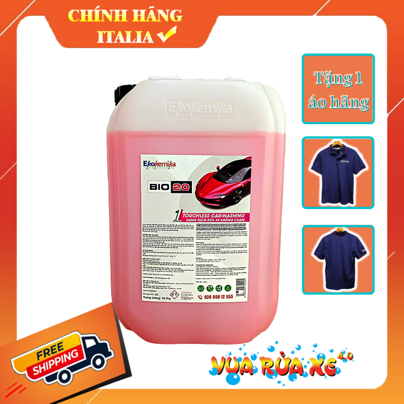 Dung Dịch Rửa Xe Không Chạm Ekokemika Bio 20