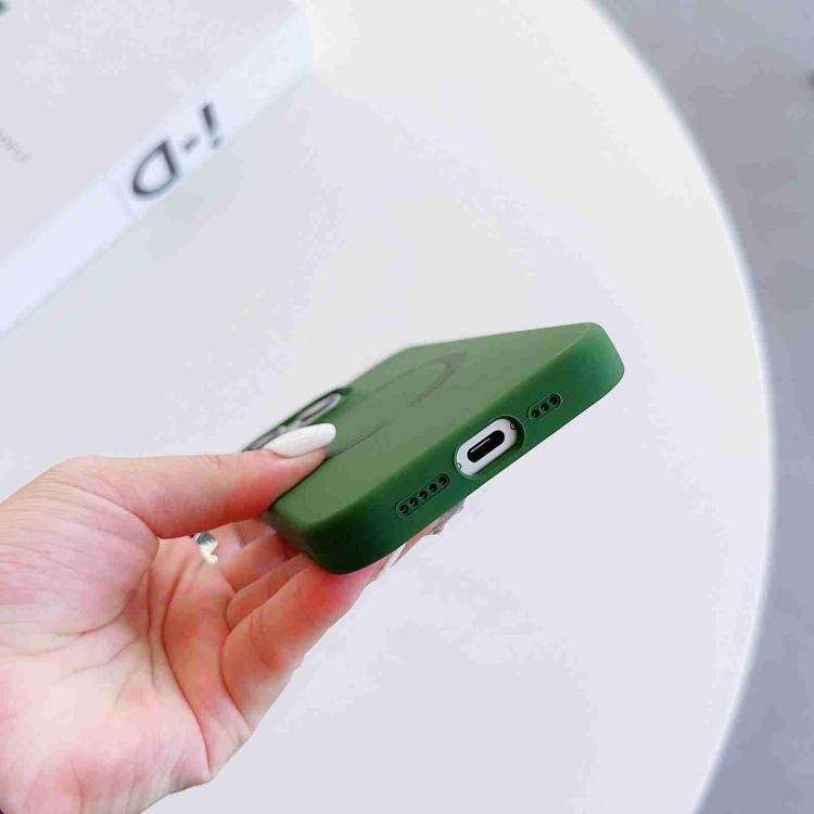 【HZSUNSKY】 MagSafe Magnetic Liquid Silicone Phone Case For iPhone 11/iPhone 12/iPhone 12 Pro/iPhone 12 Pro Max/iPhone 13/iPhone 13 Pro/iPhone 13 Pro Max/iPhone 14/iPhone 14 Plus/iPhone 14 Pro/iPhone 14 Pro Max/iPhone 15/iPhone 15 Plus/iPhone 15 Pr