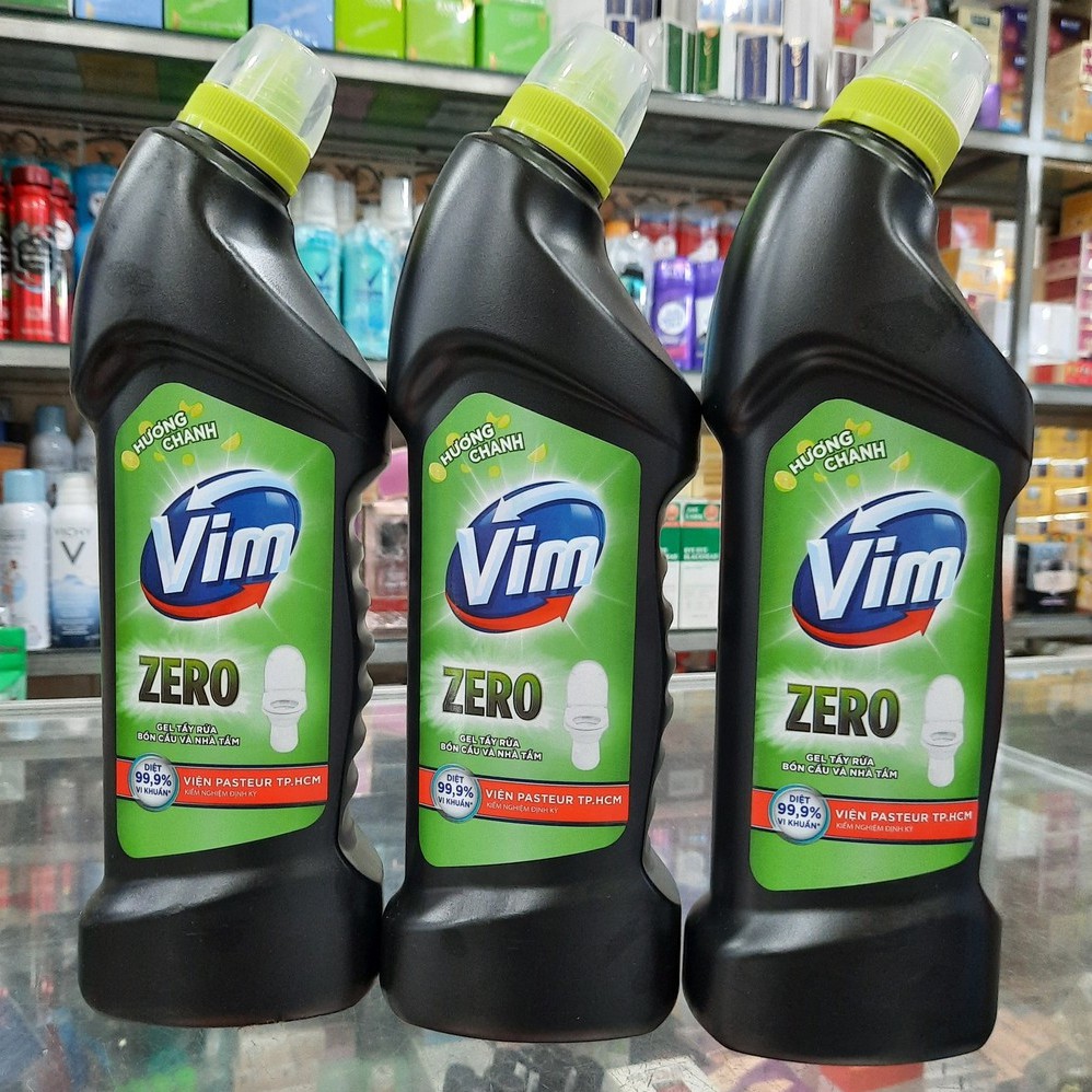 Nước tẩy rửa bồn cầu Vim Zero 450ml hương thơm dịu mát