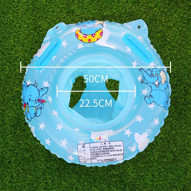 Kids Swimming Ring Cartoon Animal Float Seat Inflatable Safety Aid Pool Summer Water Toy for Training New-born Baby. 