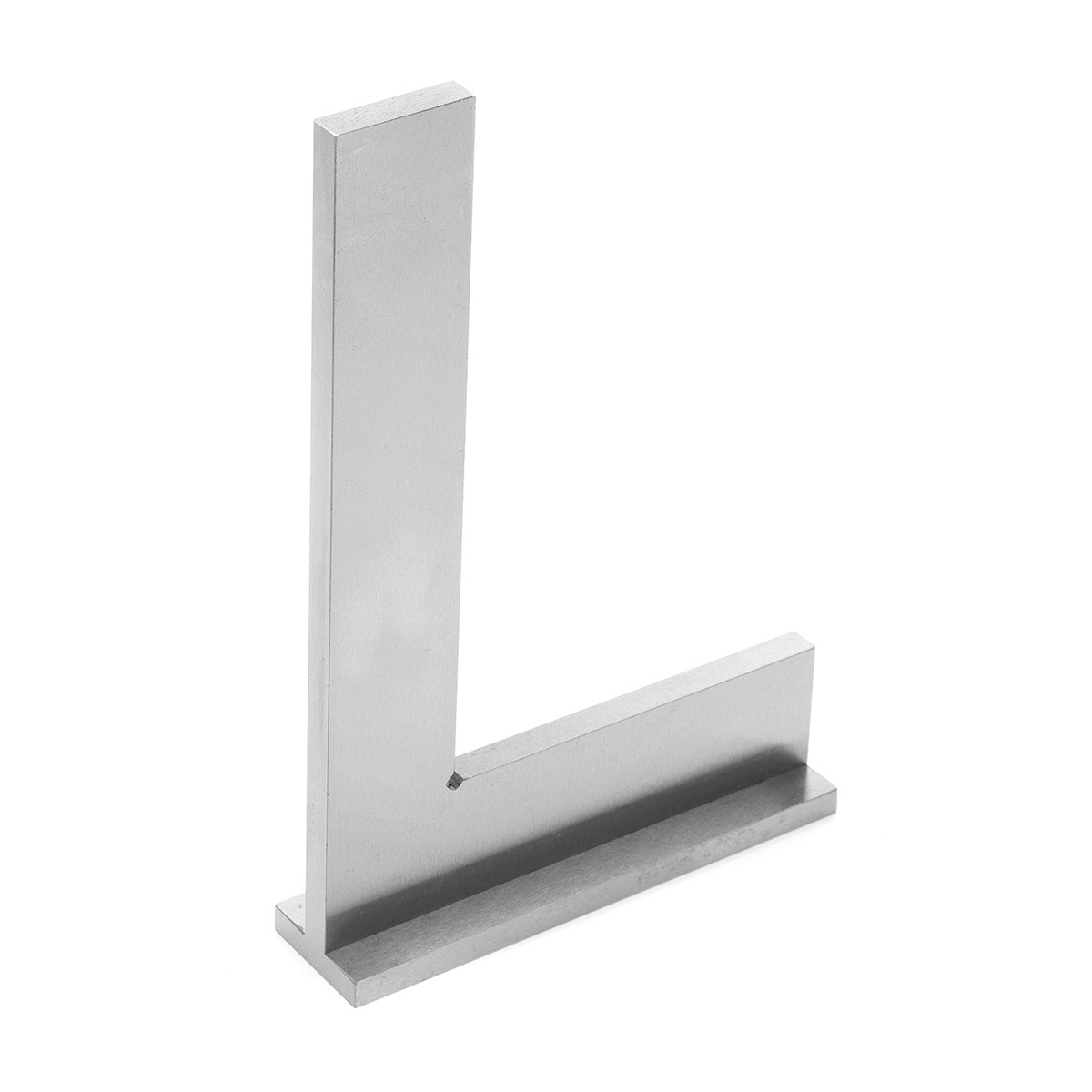 DIN875-2 Stainless Steel 150x100mm 90 Degree Angle Square Ruler Woodwork Precision L Shaped Ruler Thickening Right Angle Guide Squares Wide Base Gauge Woodworking Tool
